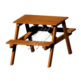 Kid Picnic Bench